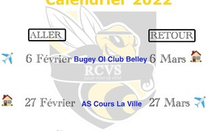 Calendrier 2022