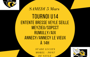 Tournoi U14 5 mars 2022