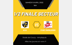 Demi-Finale secteur RCVS - Stade Chamalierois
