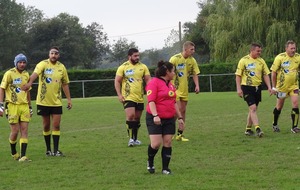 Match amical réserves PONT DE VEYLE - AS CULIN le 09 10 2016 Score 39 à 0