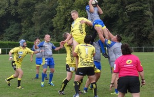 Match amical réserves PONT DE VEYLE - AS CULIN le 09 10 2016 Score 39 à 0