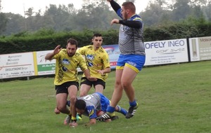 Match amical réserves PONT DE VEYLE - AS CULIN le 09 10 2016 Score 39 à 0