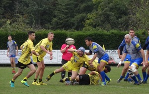 Match amical réserves PONT DE VEYLE - AS CULIN le 09 10 2016 Score 39 à 0