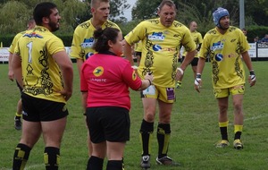 Match amical réserves PONT DE VEYLE - AS CULIN le 09 10 2016 Score 39 à 0