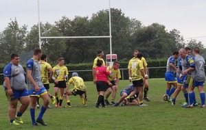 Match amical réserves PONT DE VEYLE - AS CULIN le 09 10 2016 Score 39 à 0