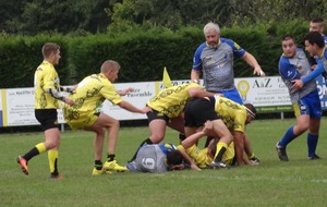 Match amical réserves PONT DE VEYLE - AS CULIN le 09 10 2016 Score 39 à 0