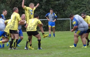 Match amical réserves PONT DE VEYLE - AS CULIN le 09 10 2016 Score 39 à 0