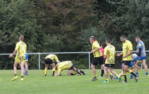 Match amical réserves PONT DE VEYLE - AS CULIN le 09 10 2016 Score 39 à 0