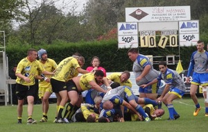 Match amical réserves PONT DE VEYLE - AS CULIN le 09 10 2016 Score 39 à 0