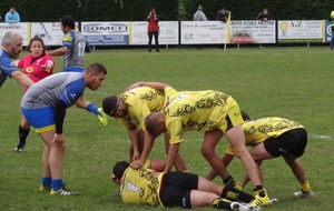 Match amical réserves PONT DE VEYLE - AS CULIN le 09 10 2016 Score 39 à 0