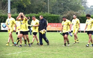 Match amical réserves PONT DE VEYLE - AS CULIN le 09 10 2016 Score 39 à 0