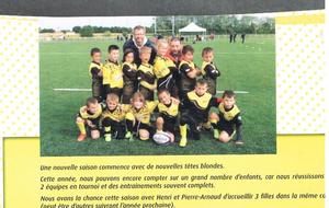 Les moins de  8 ans : Saison 2016 / 2017