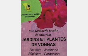Jardins et plantes de Vonnas