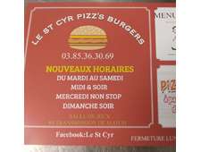 Le St Cyr Pizz's Burgers