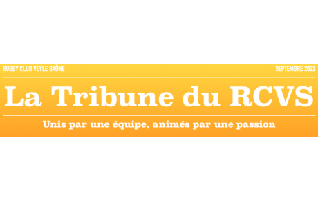 Tribune Septembre/Octobre 2022
